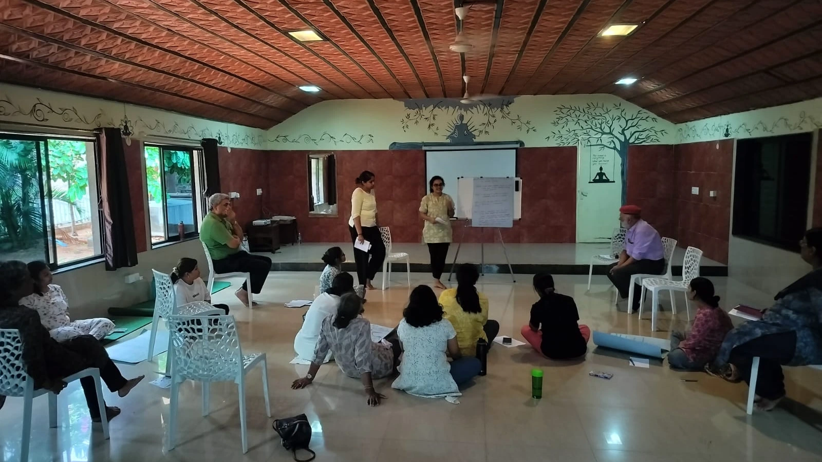 sharing ideas and growing together